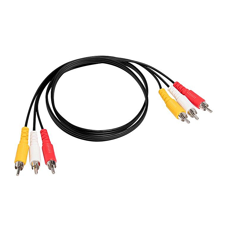 Cable RCA macho a macho x3 · Alquiler de equipos audiovisuales en Bogotá, Colombia · Arttv Studios Cable RCA macho a macho x3 · Alquiler de equipos audiovisuales en Bogotá, Colombia · Arttv Studios