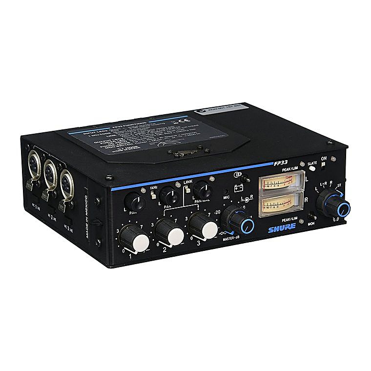 Mixer Portátil de Audio Shure FP32 · Alquiler de equipos audiovisuales en Bogotá, Colombia · Arttv Studios Mixer Portátil de Audio Shure FP32 · Alquiler de equipos audiovisuales en Bogotá, Colombia · Arttv Studios